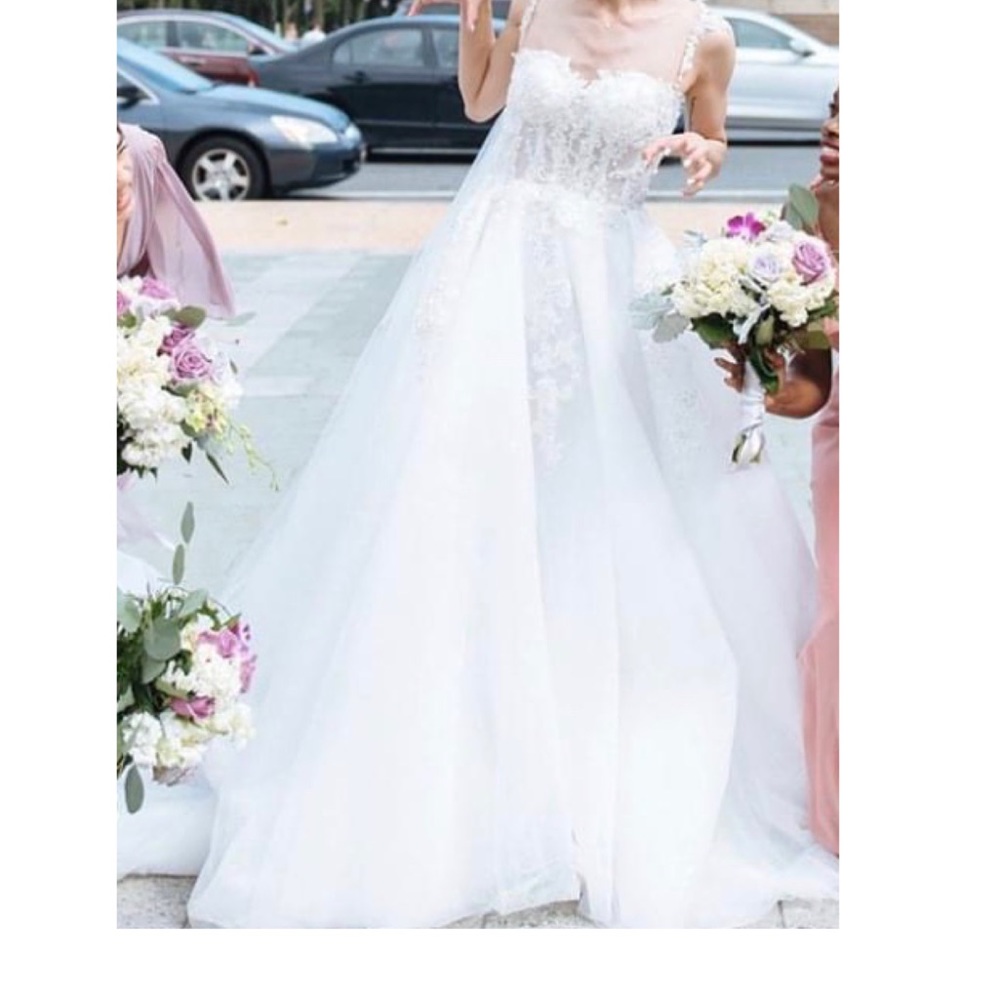 Custom Wedding Gown inspired by Galia Lahav